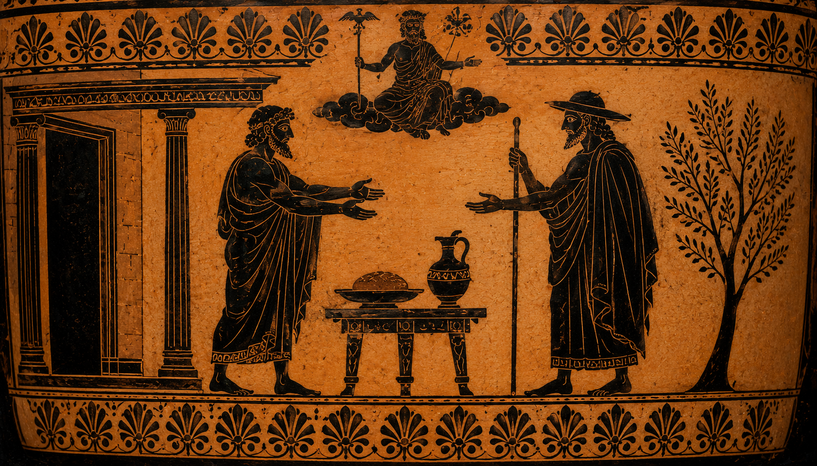 Xenia, the sacred bond of hospitality in the Odyssey